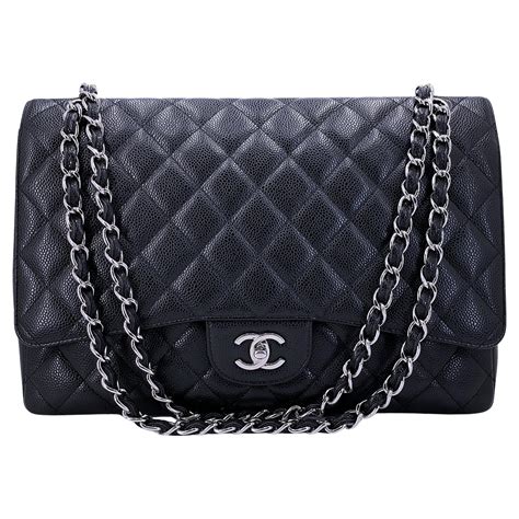 Chanel Black Caviar Maxi 